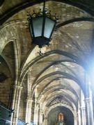 Patio de la Catedral de Barcelona. Barcelona, Catalua